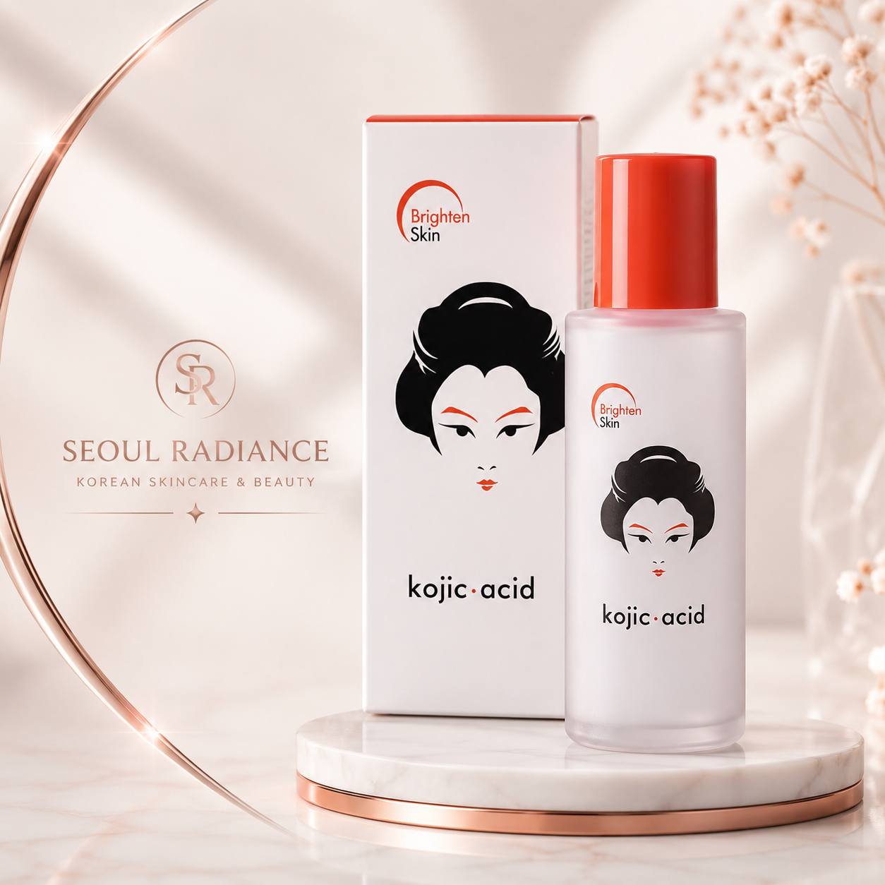 Kojic Acid Essence Toner 100ml Brightening, Hydrating and Anti-Aging